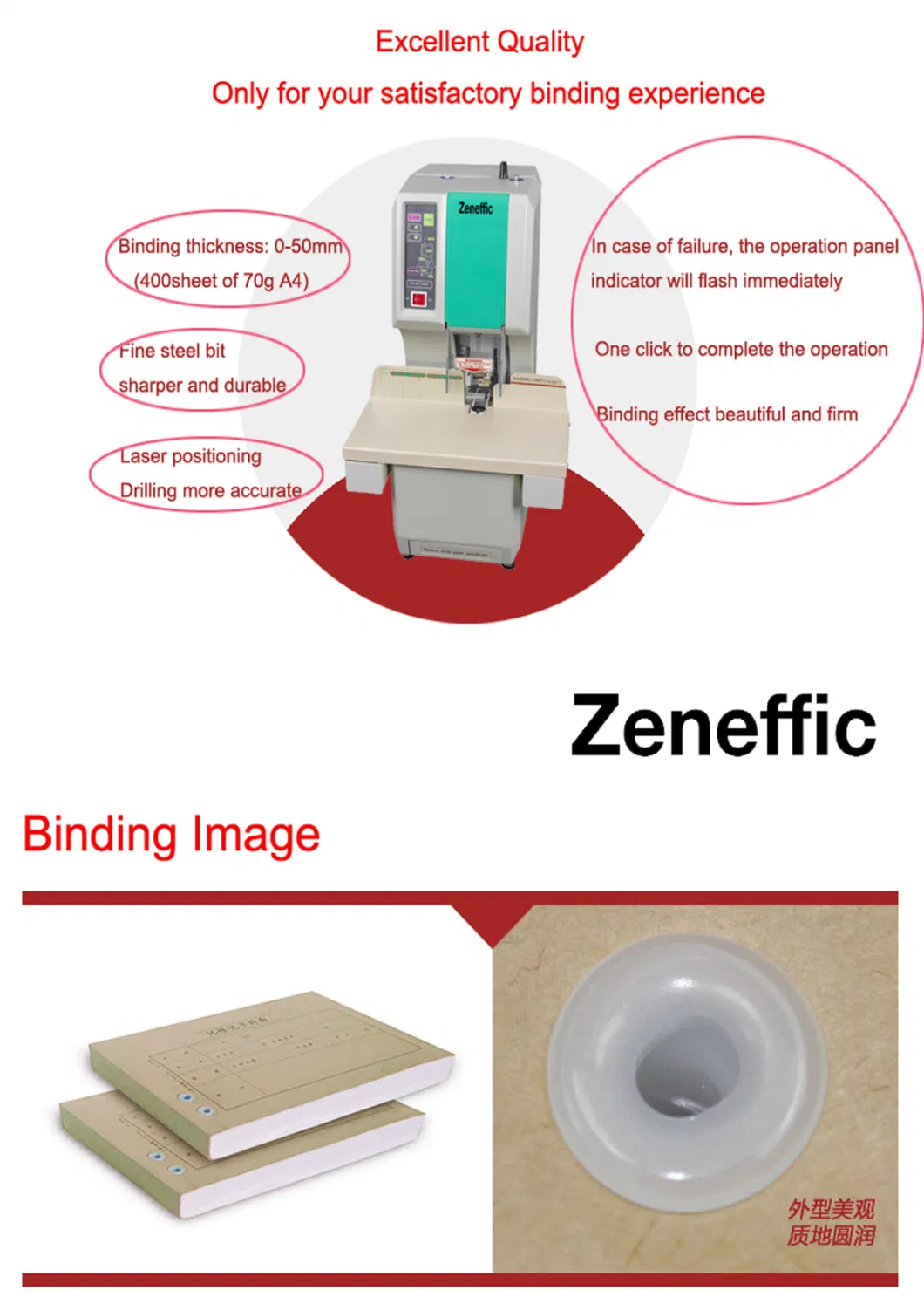 Smart Automatic Financial Book Binding and Drilling Machine