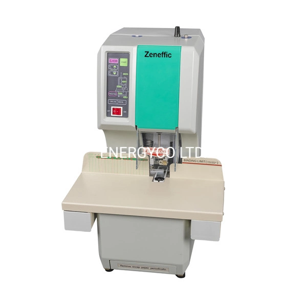 Smart Automatic Financial Book Binding and Drilling Machine